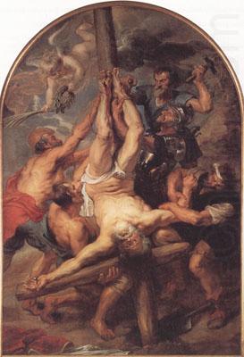 Peter Paul Rubens The Crucifixion of St Peter (mk01) china oil painting image